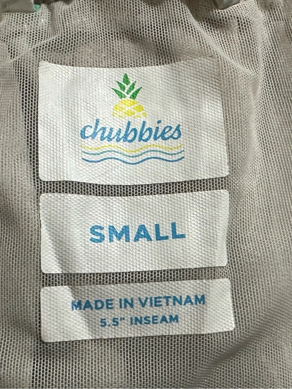 Chubbies The En Fuegos swim trunks aztec geometric pattern size Small